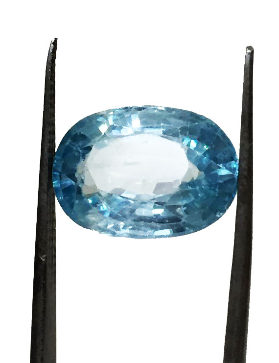 9.25 ratti (8.29 ct) Natural Blue Zircon